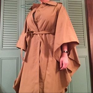 Vintage cape coat